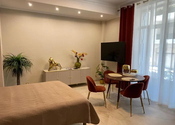 Extraordinaire Grand Studio Au Centre 6 Minutes A Pied De La Plage Et L\'Hotel Negresco